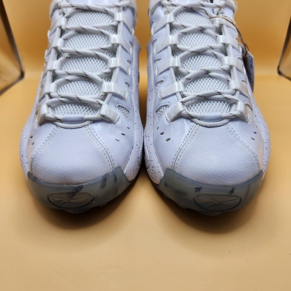 Reebok  Panini ES22 Shoes Mens Size 10 White Blast Prizm Basketball Sneakers - Picture 3 of 14